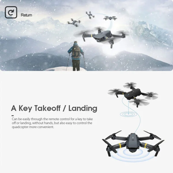 Foldable Design RC Quadcopter with Camera 4 - 3793 8f60bf -