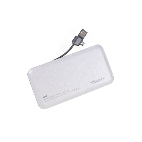 8000mAh Leather-Surface Power Bank 3 - 63500 9c4882 -