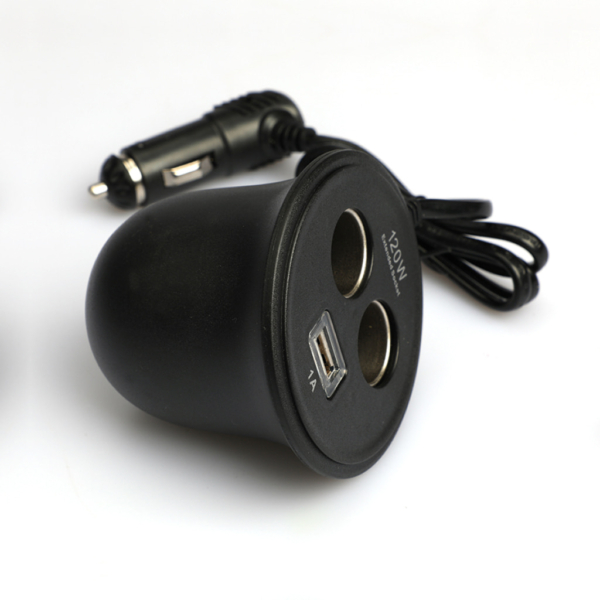 Dual-Port Car USB Power Adapter 3 - 63515 c240f2 -