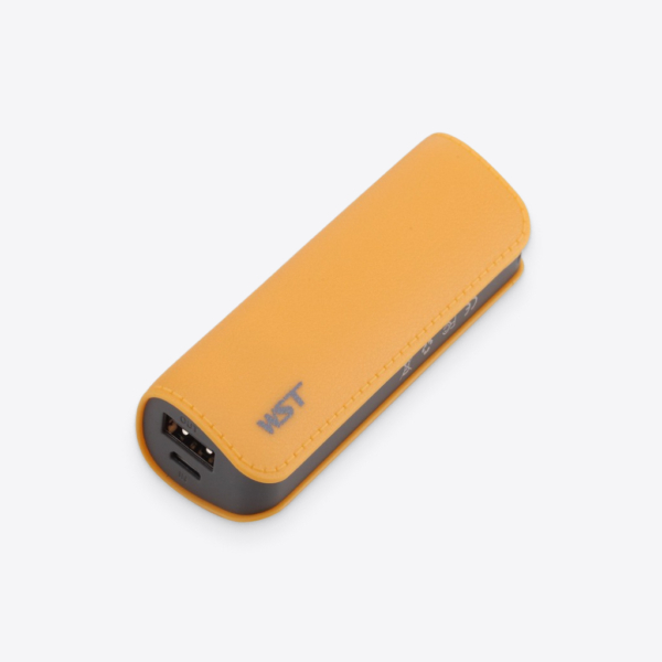 Yellow Leather-Surface 2600mAh Power Bank 1 - 63657 877216 -