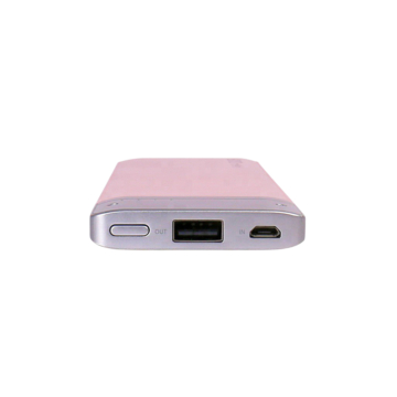 Pink Leather-Surface 6000mAh Power Bank 6 - 63659 f22240 -