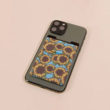 Sunflower Print Phone Pocket 7 - 63881 9148d3 -