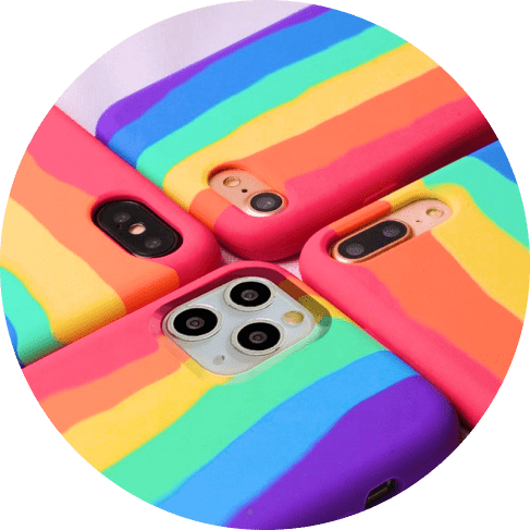 Rainbow iPhone 12 Case 8 - 63893 5a1024 -