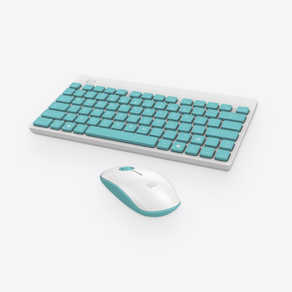 Mint Green Keyboard & Mouse Set 1 - 64096 c3f48c -
