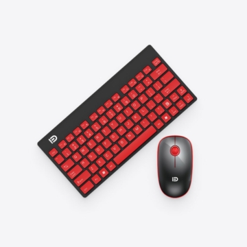Red Keyboard & Mouse Set 3 - 64098 1a6781 -