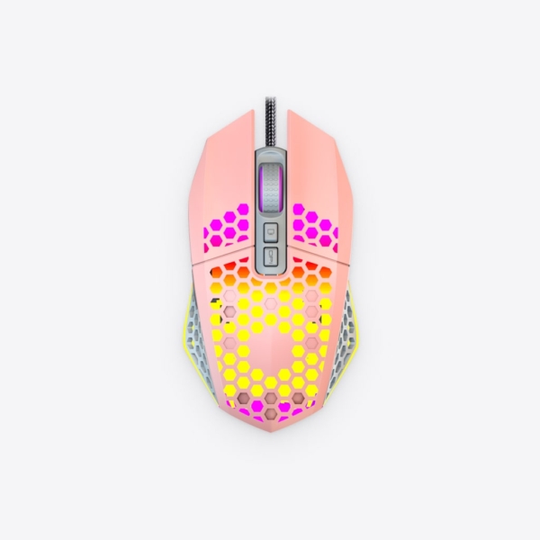 Pink Comb Textured Mouse 1 - 64101 371c92 -