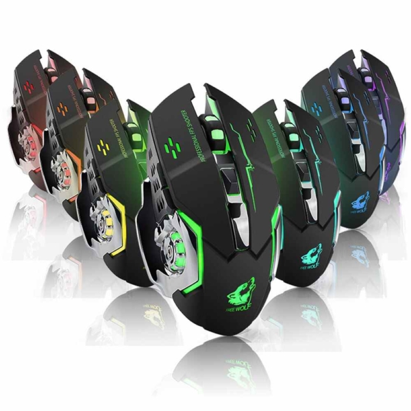 Wireless Silent Gaming Mouse 2 - 64113 440b83 -