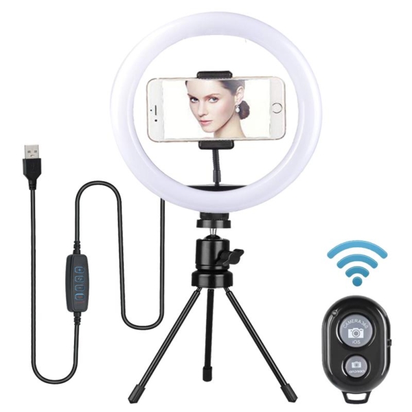 LED Selfie Ring 10 inches 4 - 64328 c096e4 -