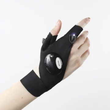 Waterproof LED Light Work Gloves