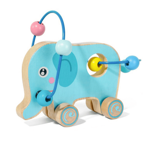 Elephant Bead Maze Toy 6 - 65399 8fc92c -