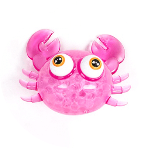 Pink Squishy Crab Toy 9 - 65443 40143c -