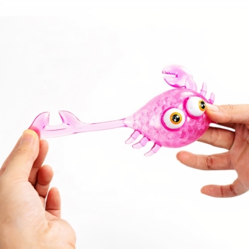 Pink Squishy Crab Toy 7 - 65443 454197 -