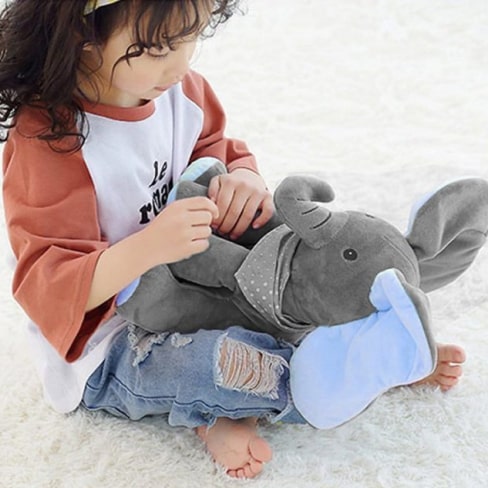 Peek-A-Boo Elephant Toy 13 - 65888 82133d -