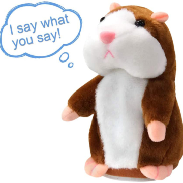 Talking Hamster Plush Toy 16 - 65891 1239df -