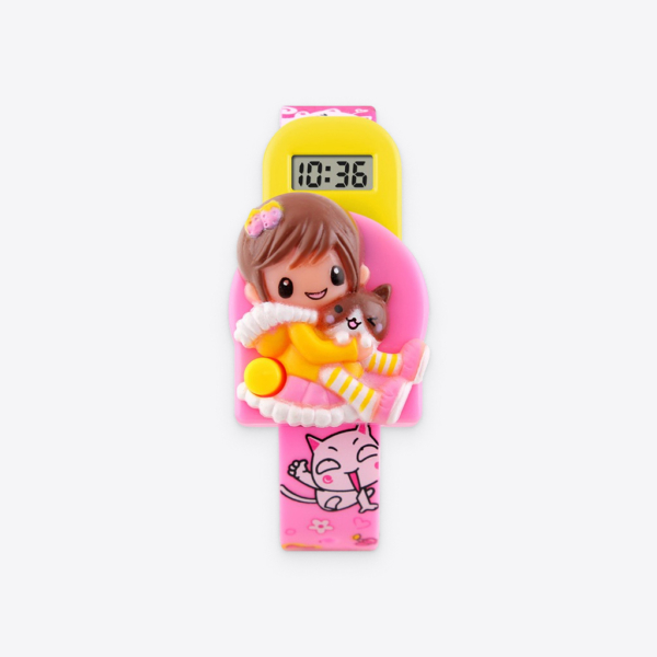 Adorable Girls’ Pink Digital Watch 1 - 66053 9ea512 -