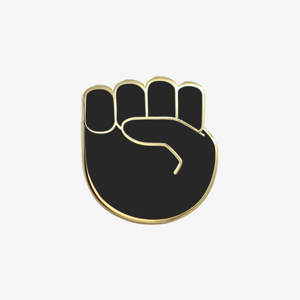 Raised Fist BLM Enamel Pin 1 - 66062 7891b6 -