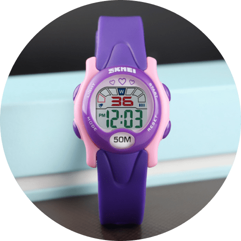 Purple Kids’ LED Digital Sports Watch 6 - 66067 4efa1f -