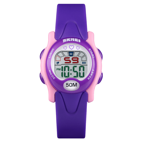 Purple Kids’ LED Digital Sports Watch 5 - 66067 788ced -