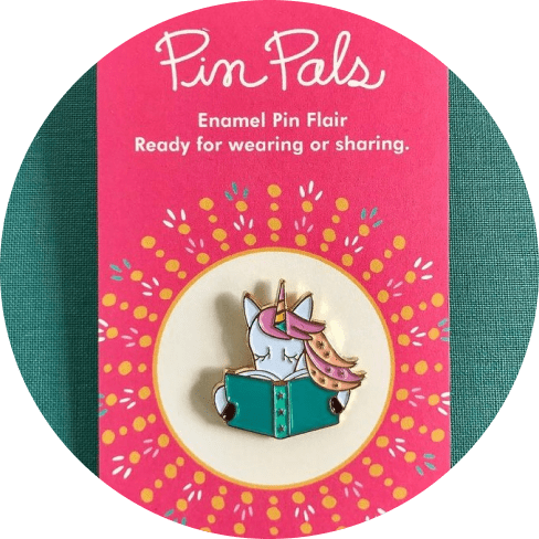 Reading Unicorn Enamel Pin 7 - 66073 a31740 -