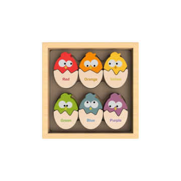 Color 'N Eggs Bilingual Matching Puzzle 6 - 66233 531583 -