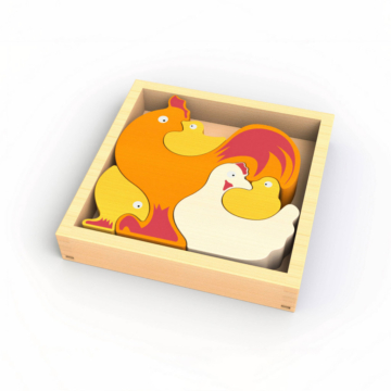 Chicken Family Puzzle 7 - 66234 bf4c3c -