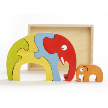 Elephant Family Puzzle 8 - 66256 11129e -