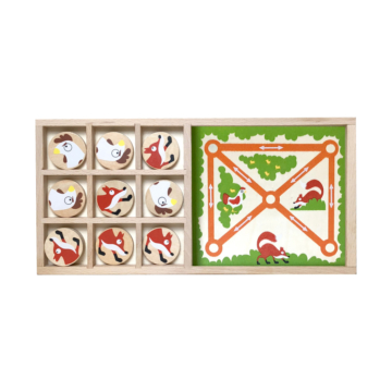 Fox Vs. Chickens Double Game Set 6 - 66262 286d88 -