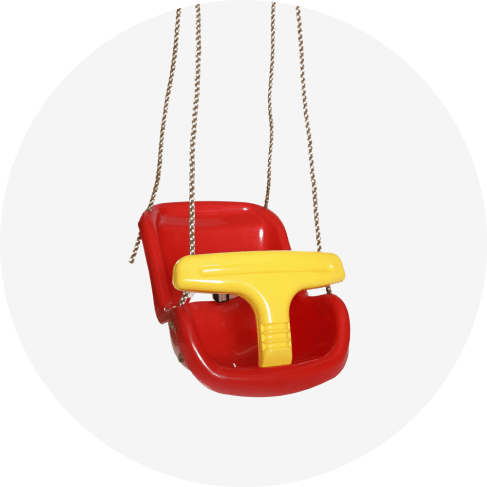 Red Baby And Toddler Swing Seat 7 - 66266 64a19c -