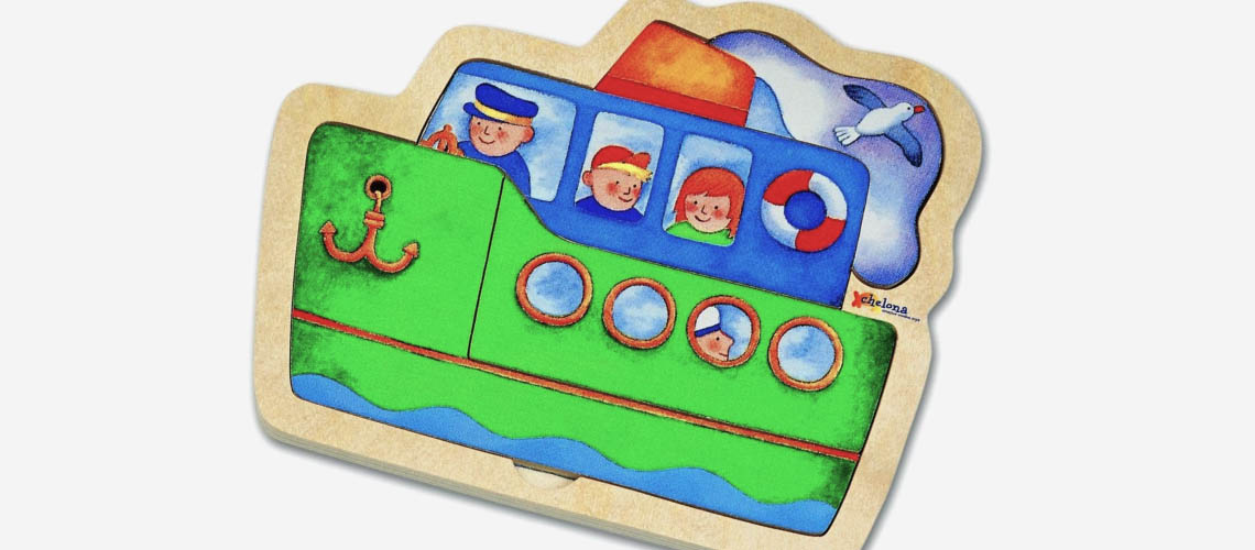 Wooden Ship Puzzle 5 - 66267 8336eb -