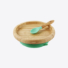 Bamboo Suction Classic Plate + Spoon 24 - 66672 dcce3f -