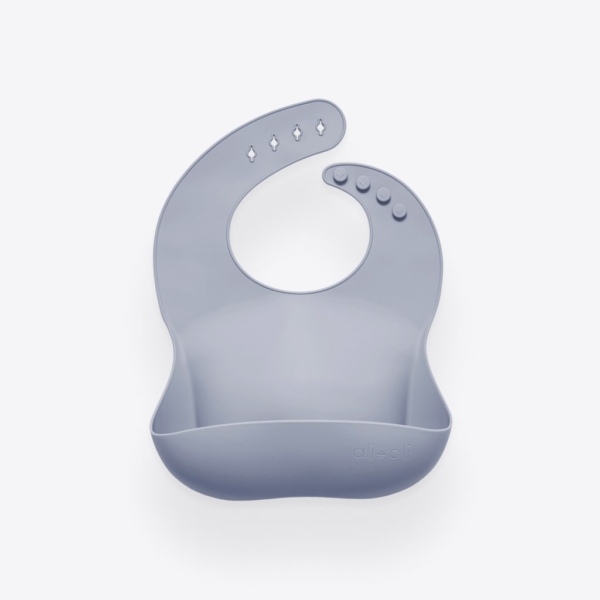 Pebble Silicone Baby Bib 1 - 66676 491f7d -