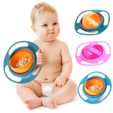 360-Degree Rotating Baby Bowl 10 - 66686 074821 -