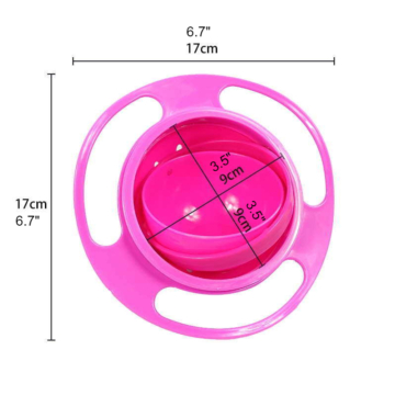 360-Degree Rotating Baby Bowl 11 - 66686 19260a -