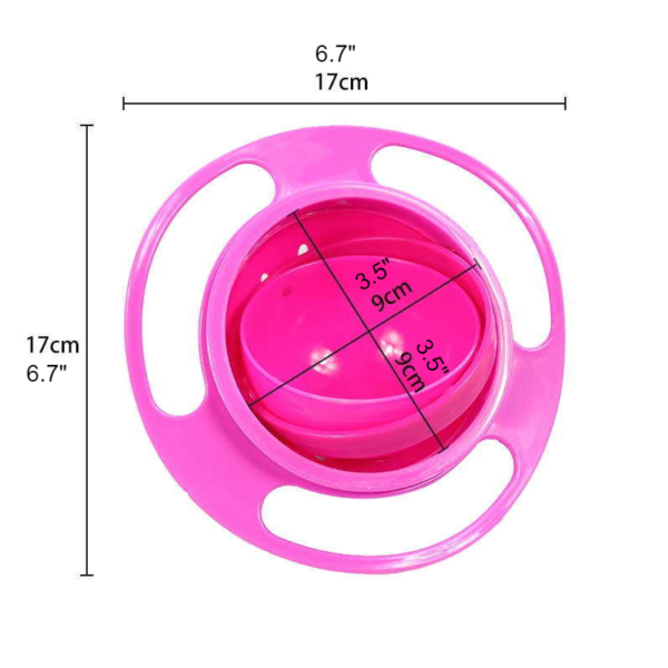 360-Degree Rotating Baby Bowl 5 - 66686 19260a -