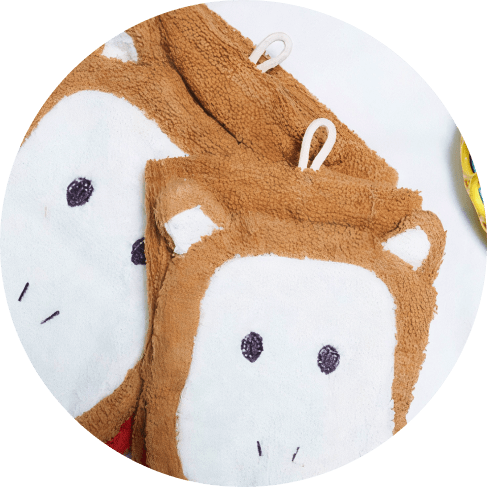 Organic Cotton Monkey Washcloth 5 - 67061 70edc9 -