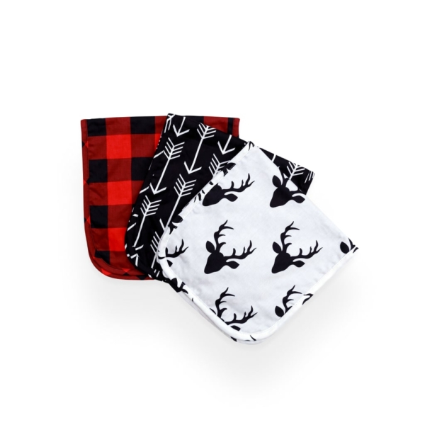 Burp Cloths: Woodland Collection 2 - 67066 32365d -