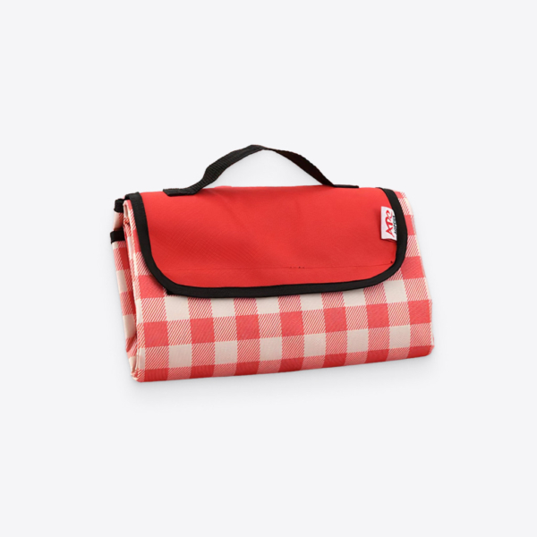 Red Checkered Picnic Blanket 1 - 67542 60779c -