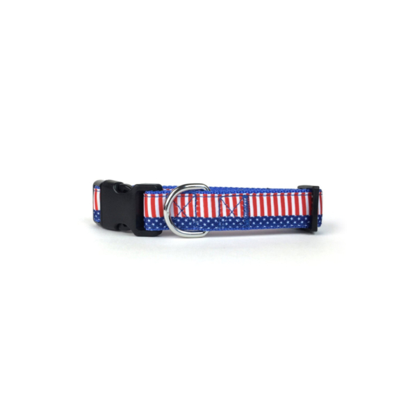 4th of July Star & Stripes Dog Collar 2 - 68254 b6b31d -