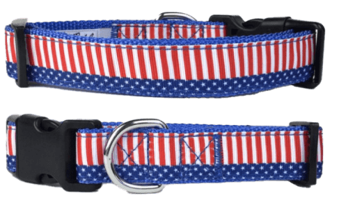 4th of July Star & Stripes Dog Collar 8 - 68254 dda450 -