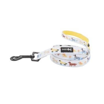 Rainy Dachshund' Dog Fabric Leash 9 - 68267 736ea1 -