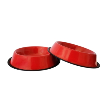 Red Non Skid Dog Bowl 8 - 68276 688265 -