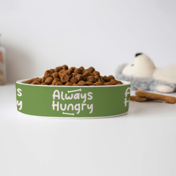 Always Hungry Pet Bowl - Funny Dog Bowl - Best Design Pet Food Bowl 8 - 68956 35e3e0 -