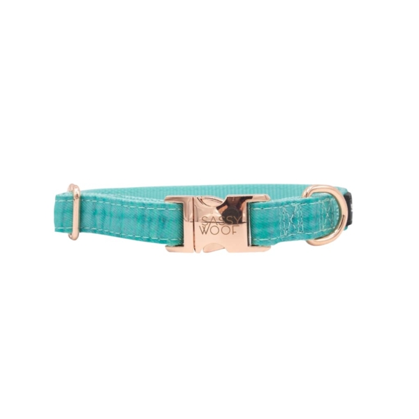 Wag Your Teal' Dog Collar 2 - 68980 03d845 -