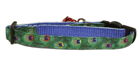 Peacock Feather Cat Collar 8 - 69057 42b472 -