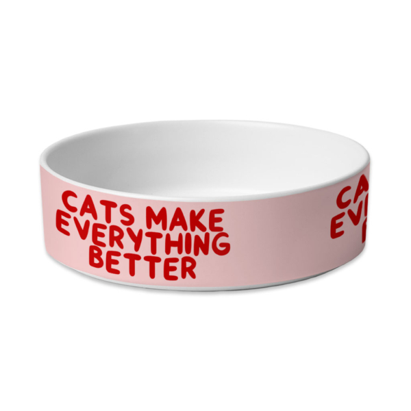 Cool Funny Pet Bowl - Funny Cat Quote Dog Bowl - Cute Pet Food Bowl 2 - 69089 797a52 -