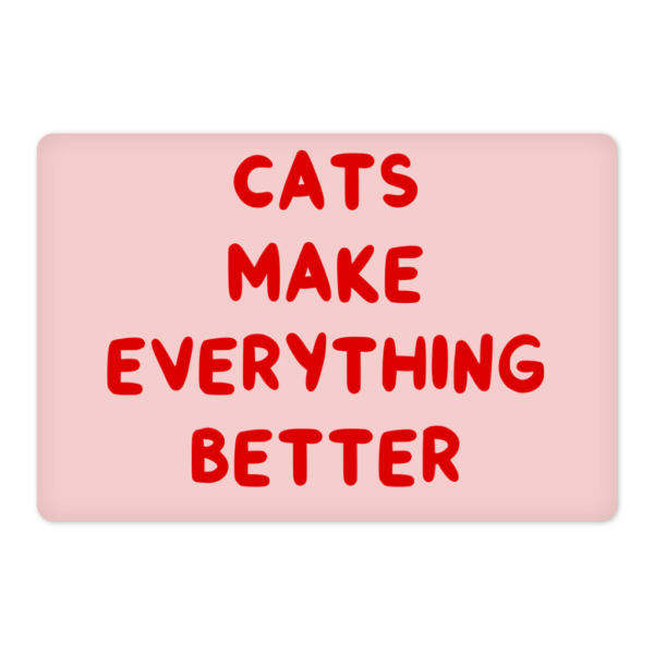 Cool Funny Pet Food Mat - Funny Cat Quote Anti-Slip Pet Bowl Mat - Cute Pet Feeding Mat 1 - 69092 721d6e -