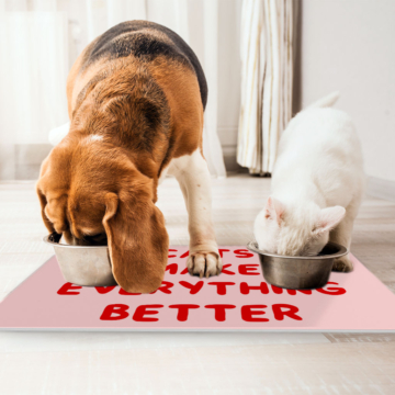 Cool Funny Pet Food Mat - Funny Cat Quote Anti-Slip Pet Bowl Mat - Cute Pet Feeding Mat 9 - 69092 a0db82 -