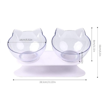 Non-Slip Cat Bowls with Raised Stand 15 - 69093 42e82b -