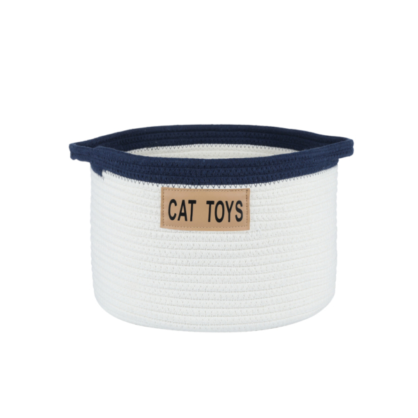 Cat Toy Rope Cotton Basket 2 - 69192 7feba2 -