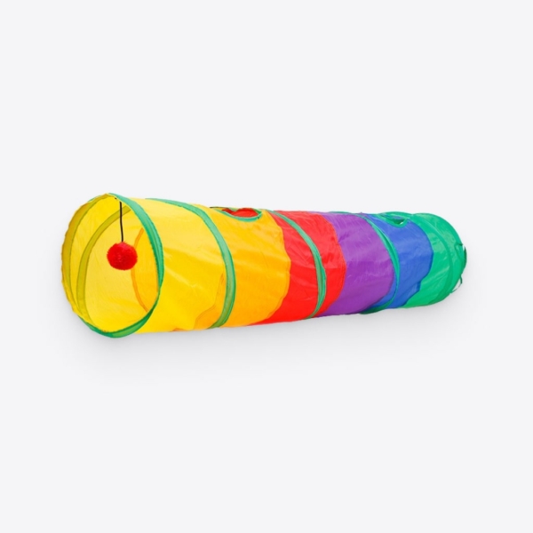 Rainbow Tunnel Cat Toy 1 - 69263 cf65bc -